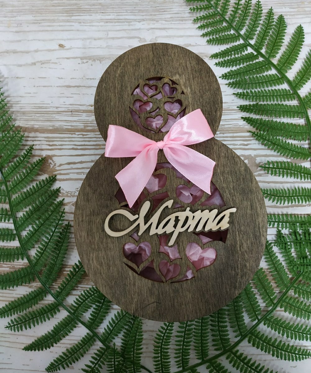 Laser Cut 8 March Wooden Gift Box preview