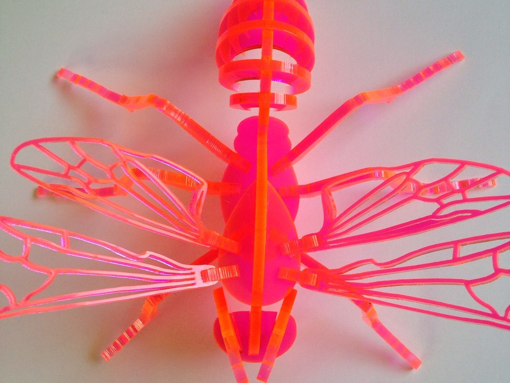 Laser Cut Acrylic Bee Puzzle 3Mm preview
