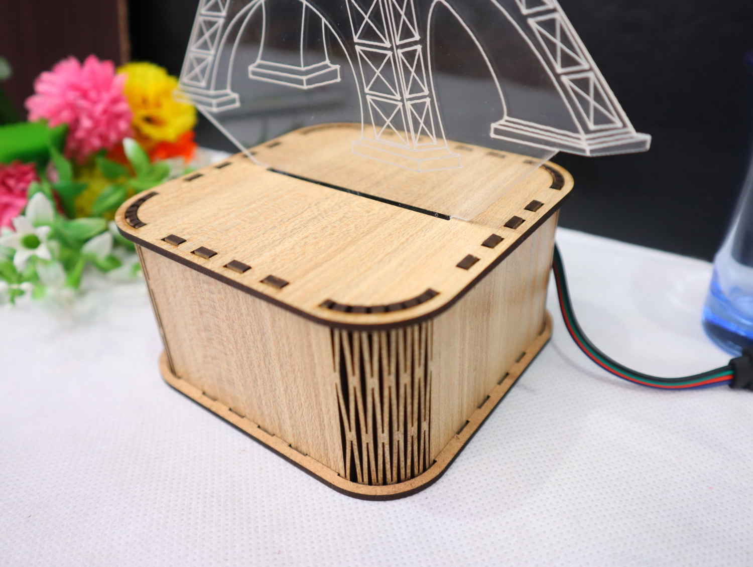 Laser Cut Acrylic Lamp Base 3Mm preview