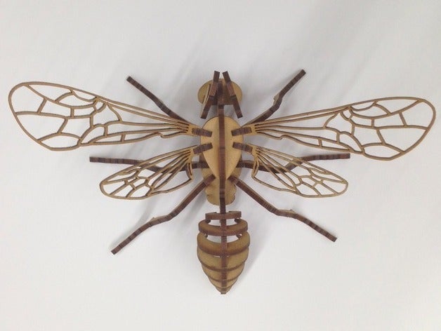 Laser Cut Bee Puzzle 3Mm Acrylic Plywood preview