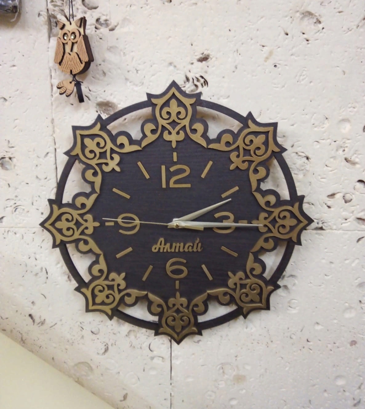 Laser Cut Decor Wooden Wall Clock laser cut clocks design preview