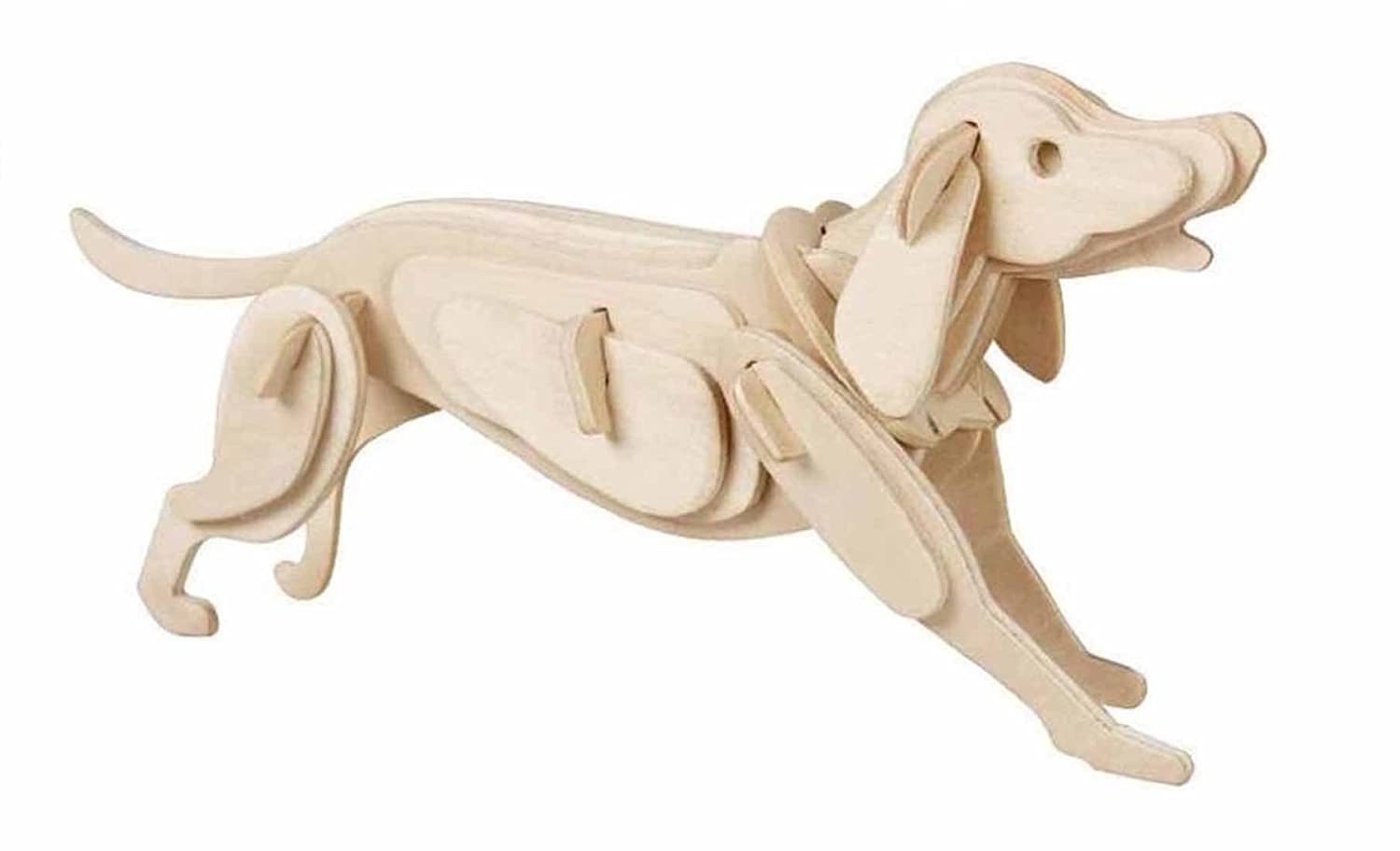 Laser Cut Dog Wooden Puzzle Dwg preview