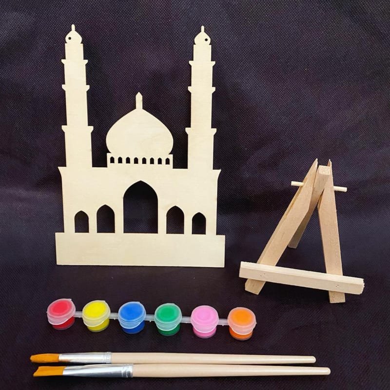 Wooden Mosque Crafts And Decorations preview - Cutgrove digital design
